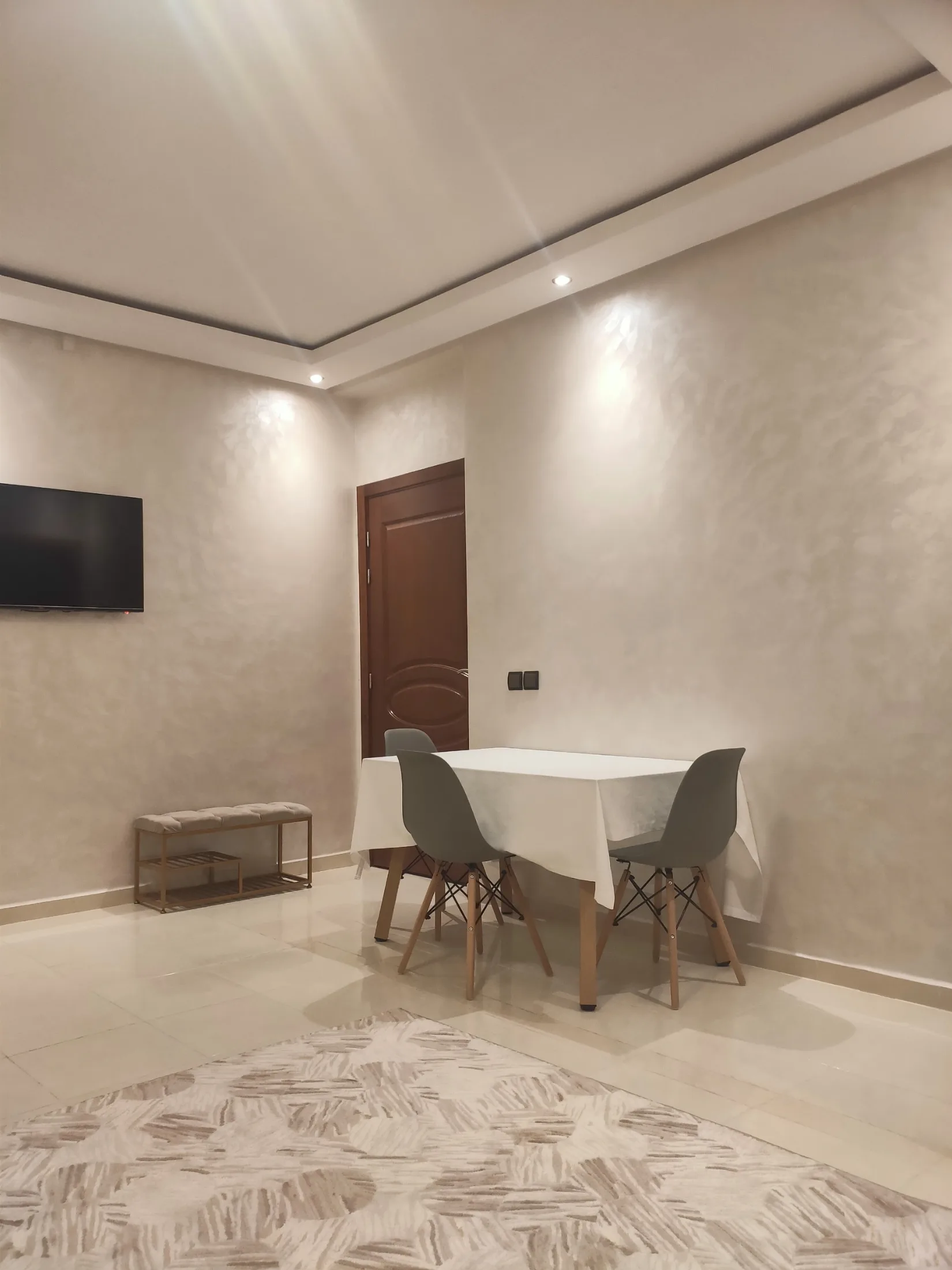Vue principale du appartement 2 chambres à louer à Marrakech – Autres secteurs