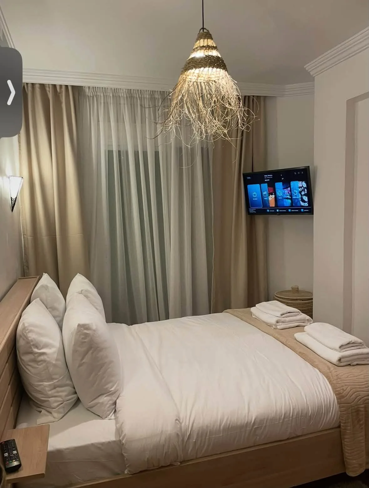 Vue principale du appartement 2 chambres à louer à Marrakech – Guéliz